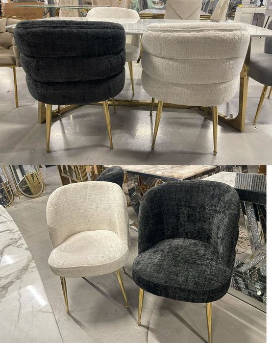 Gold Dining chairs