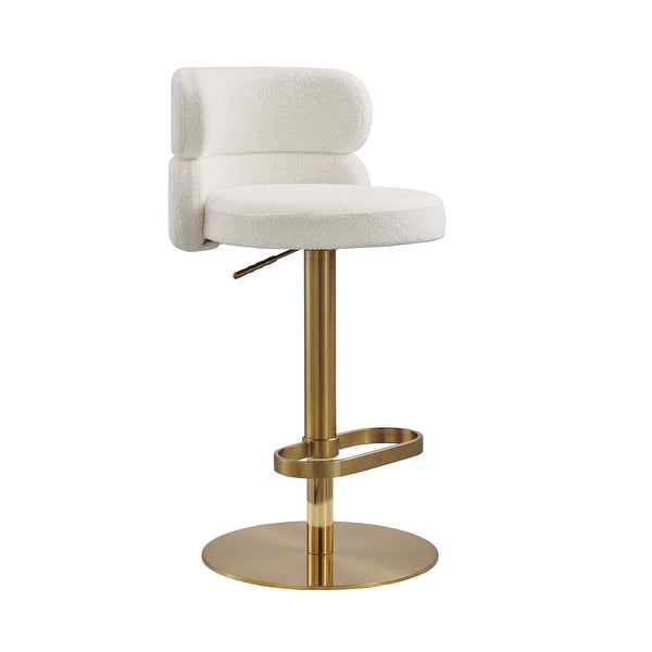 White gold bar chairs kitchen chairs