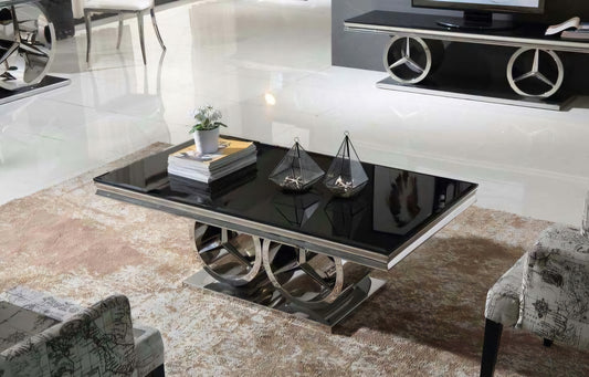 Mercedes benz coffee table tv stand set