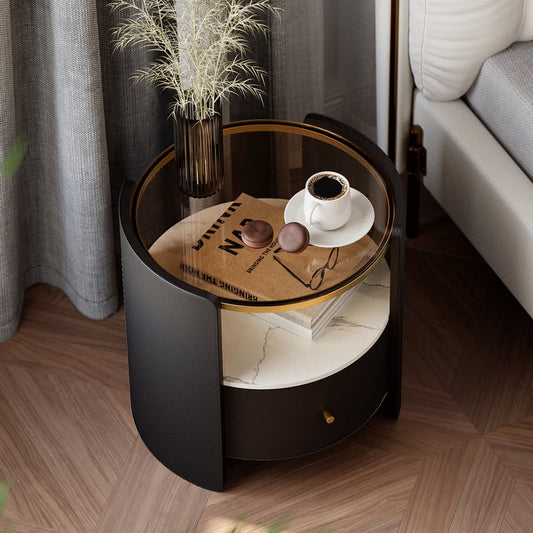 Belmond round nightstand