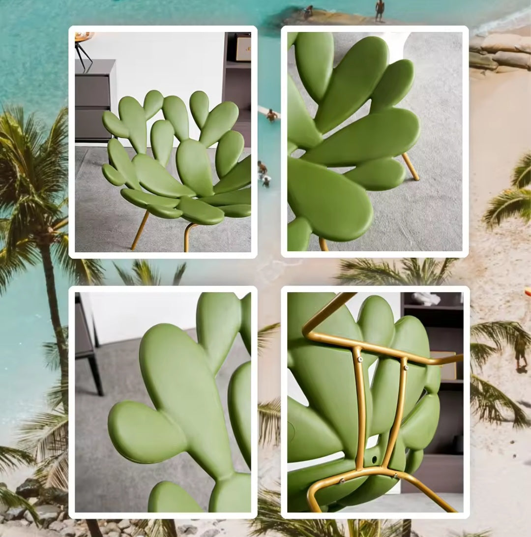 Cactus flower chairs outdoor chairs