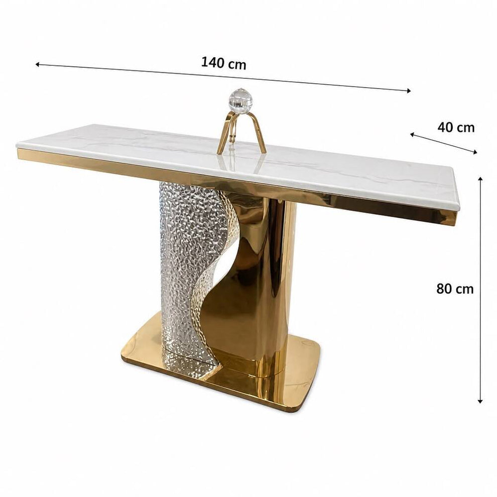 Zellige Wave Luxe Console