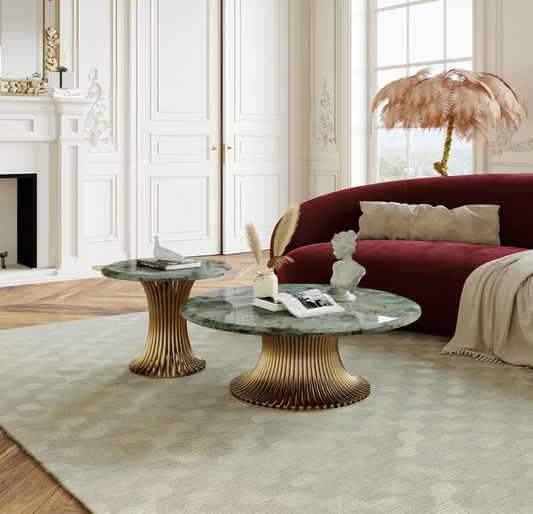 Coffee table side table set