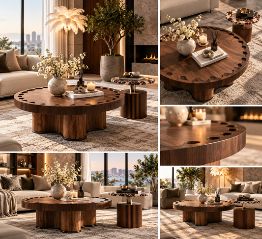 Aurette nested coffee table