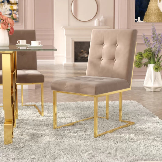 velvet dining chairs
