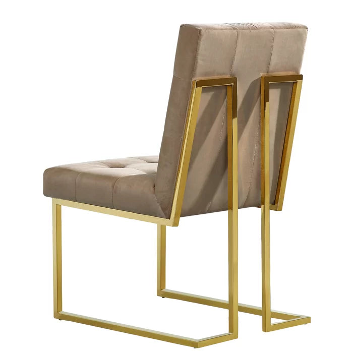 velvet dining chairs