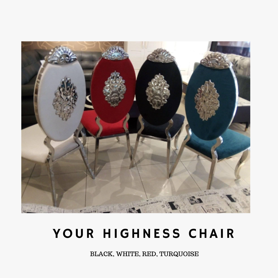 Roma Dining Set with Luxury Chairs