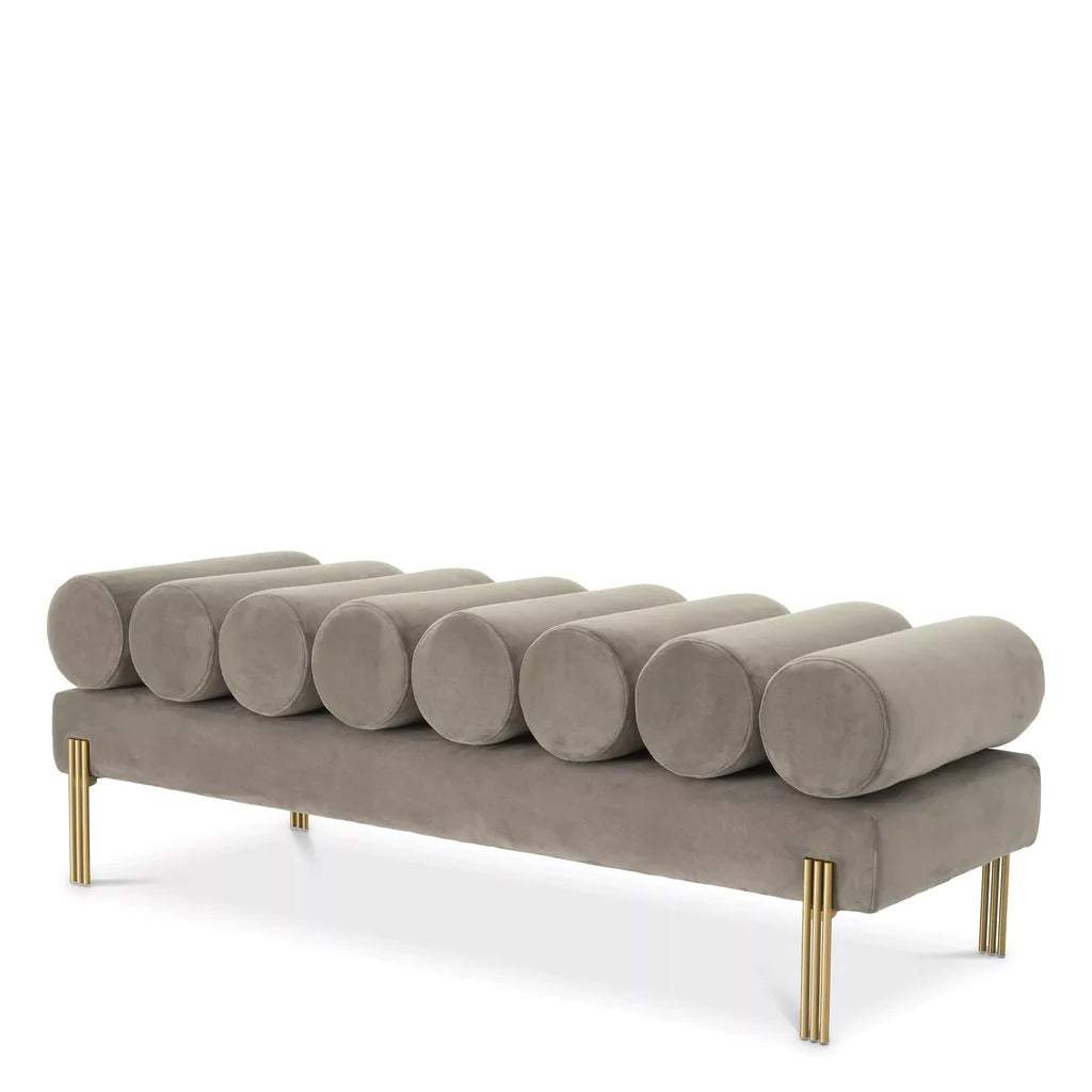 Savoir velvet bench