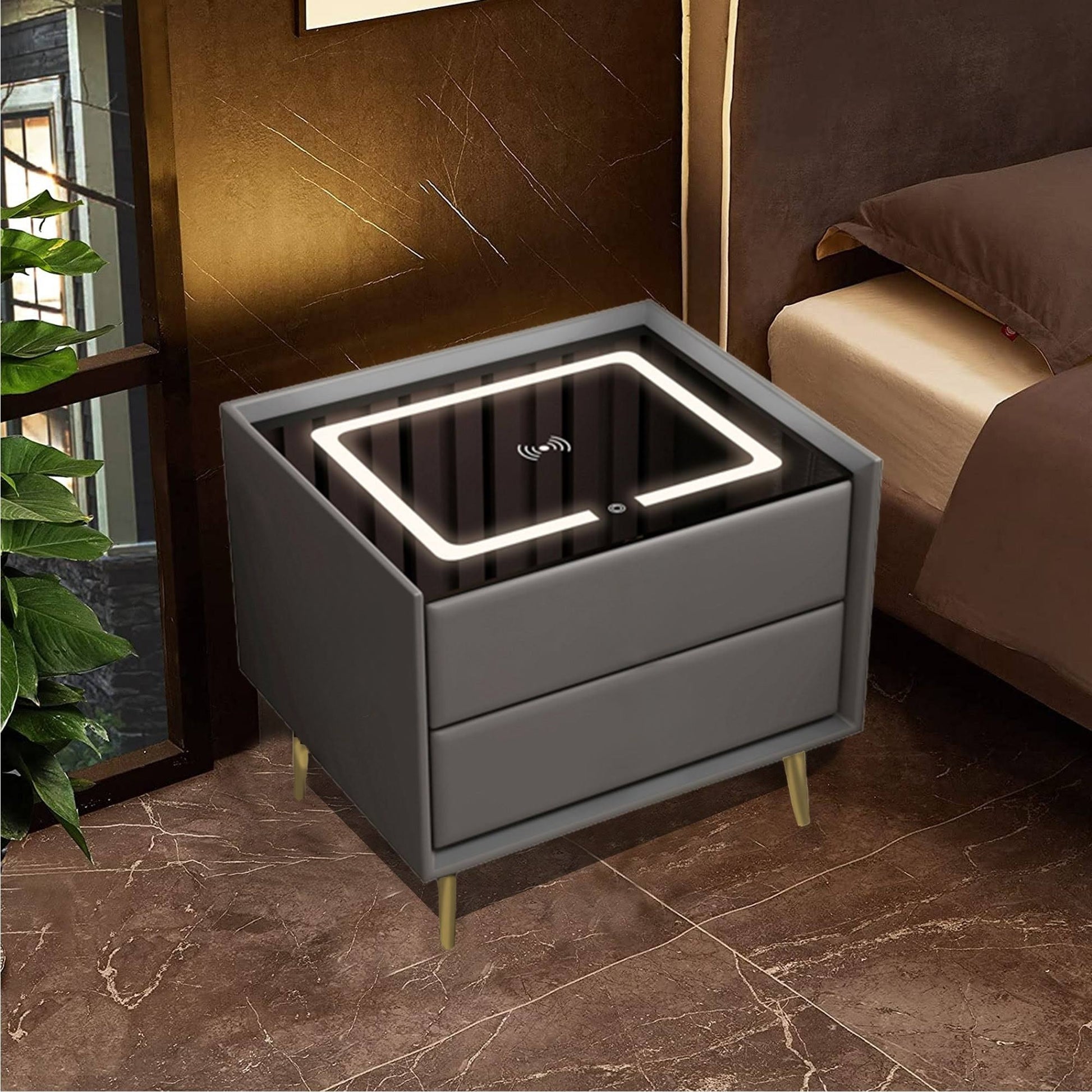 Cara smart wireless charging bedside tables