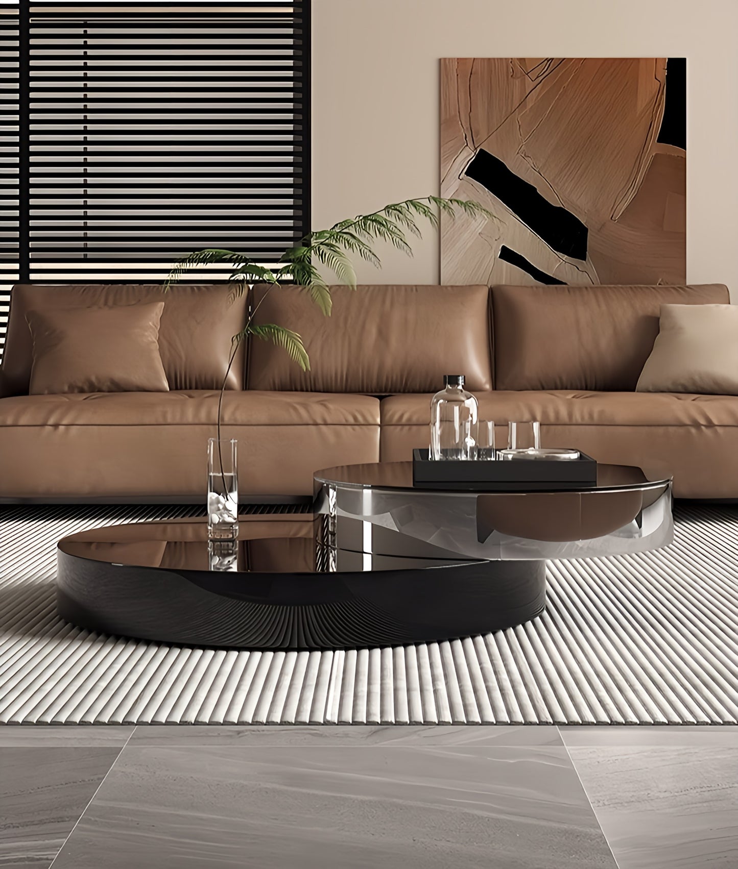 Fernando luxury swivel coffee table