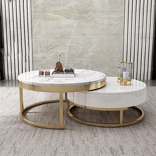 MARBLE NESTED COFFEE TABLE