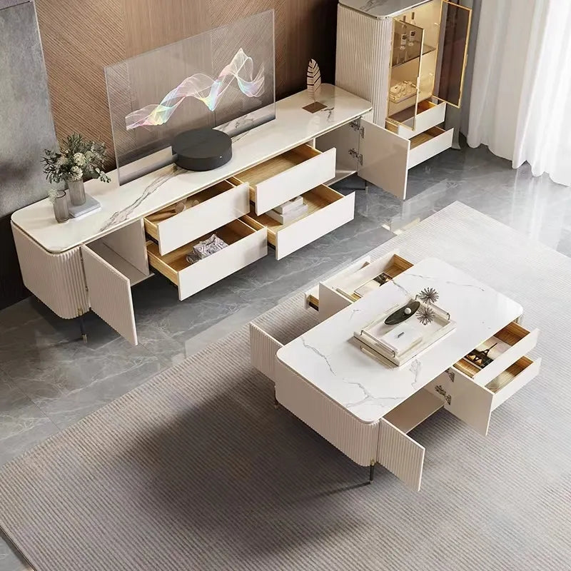 Sergio Plasma/ Coffee Table Set