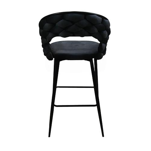 Black frame bar chairs 