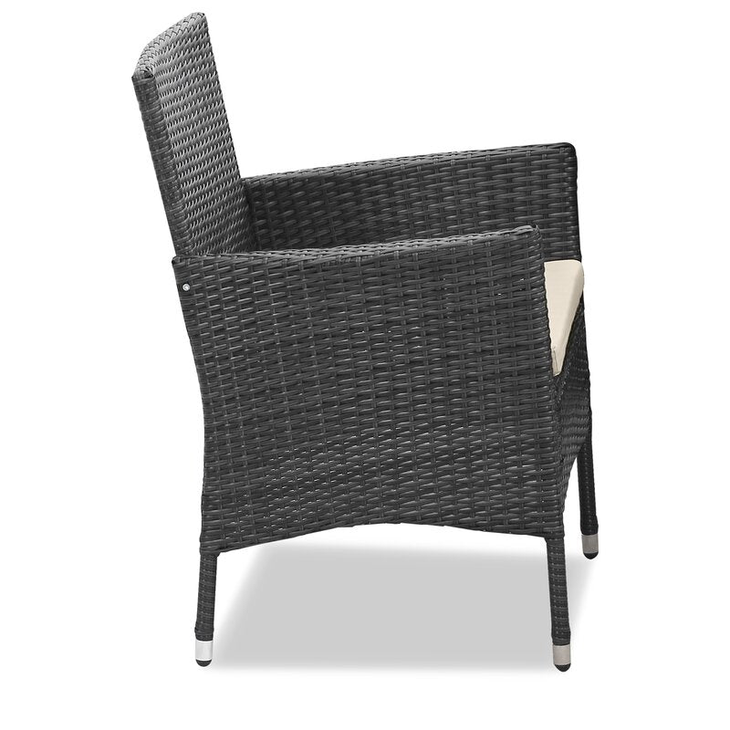 Nova 5-pc outdoor wicker set