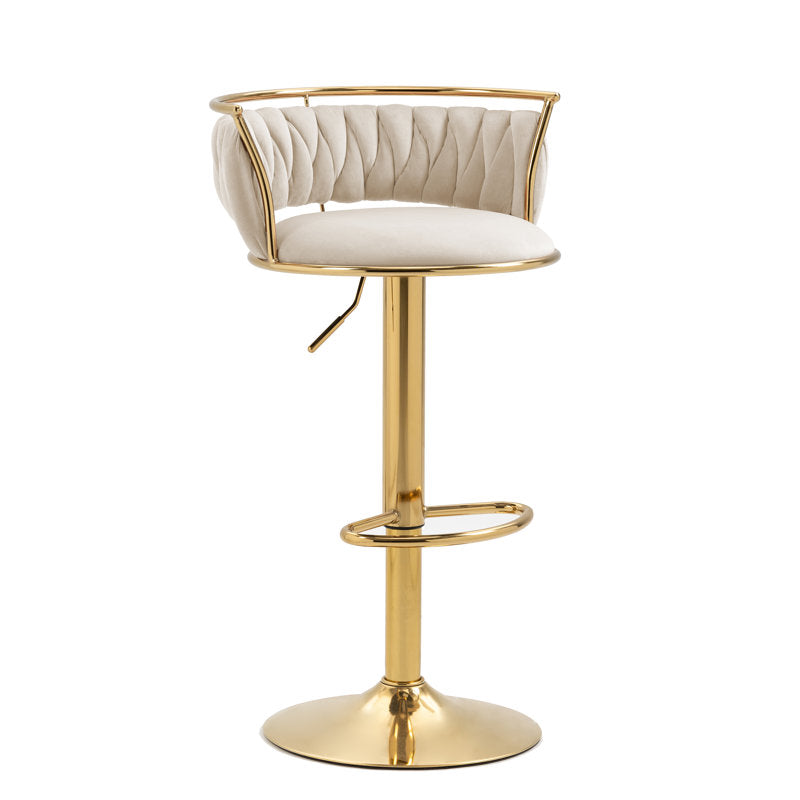 Gold Ophelia Bar Chair