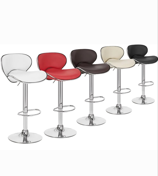 Silver kitchen bar stools 