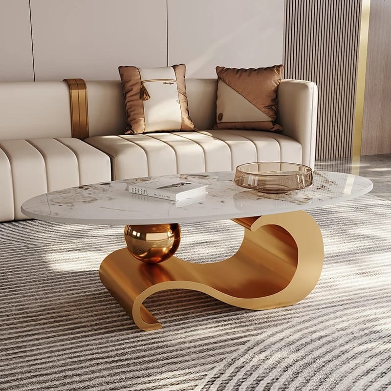 gold marble coffee table