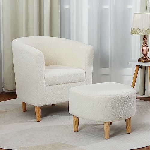 Rivoli accent chair/ottoman