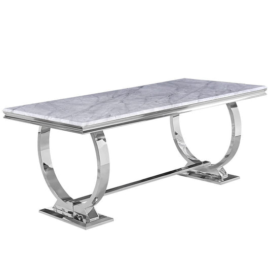 marble dining table