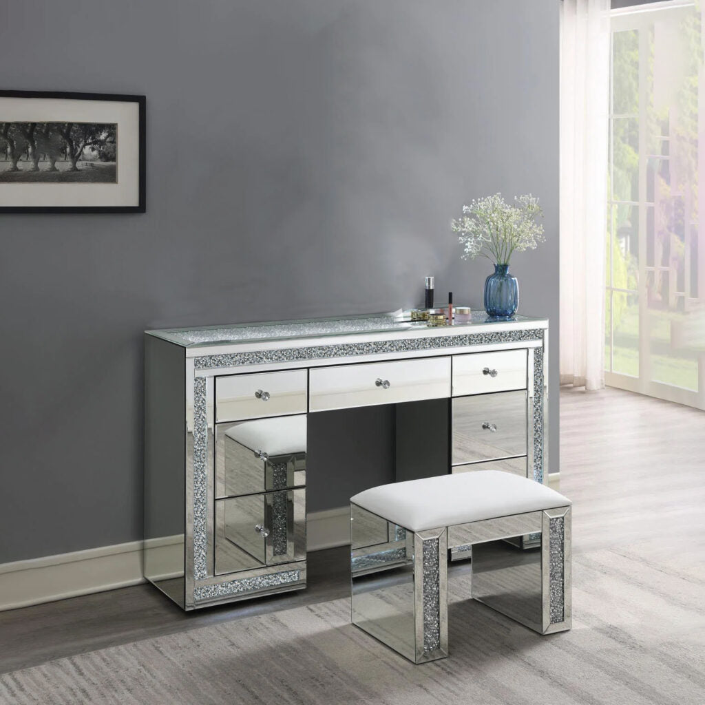 mirrored dresser