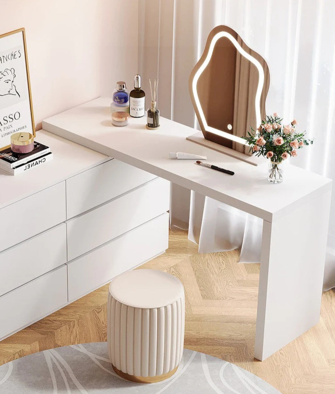 Dulce multi-functional storage/desk unit