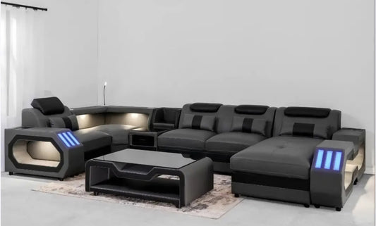 Smart modular couch grey