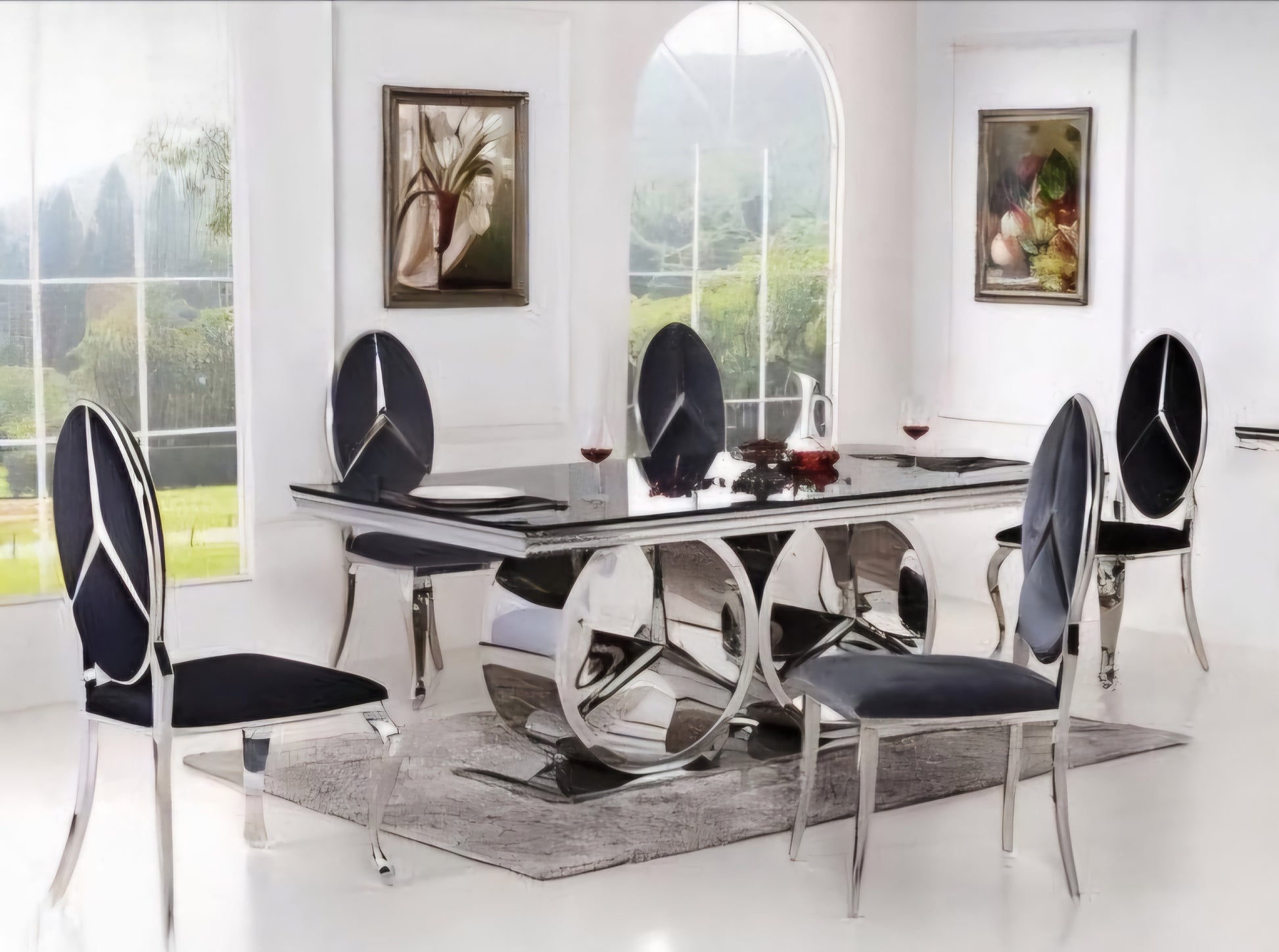 Mercedes benz dining set 