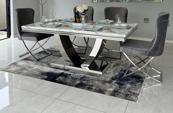 marble dining table