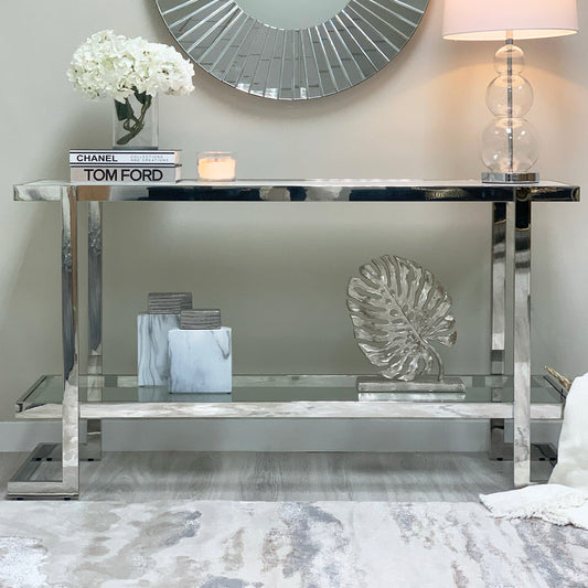silver marble server console