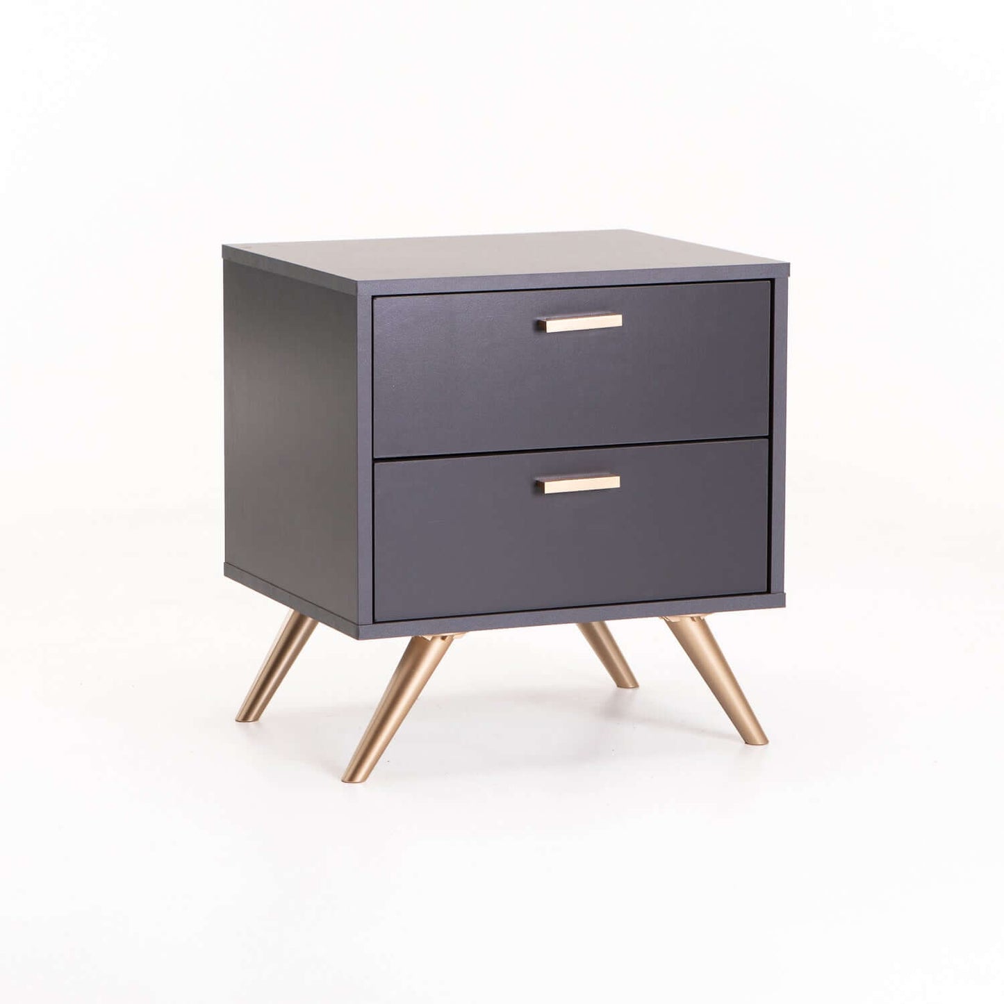 GREY PEDESTALS GOLD LEGS