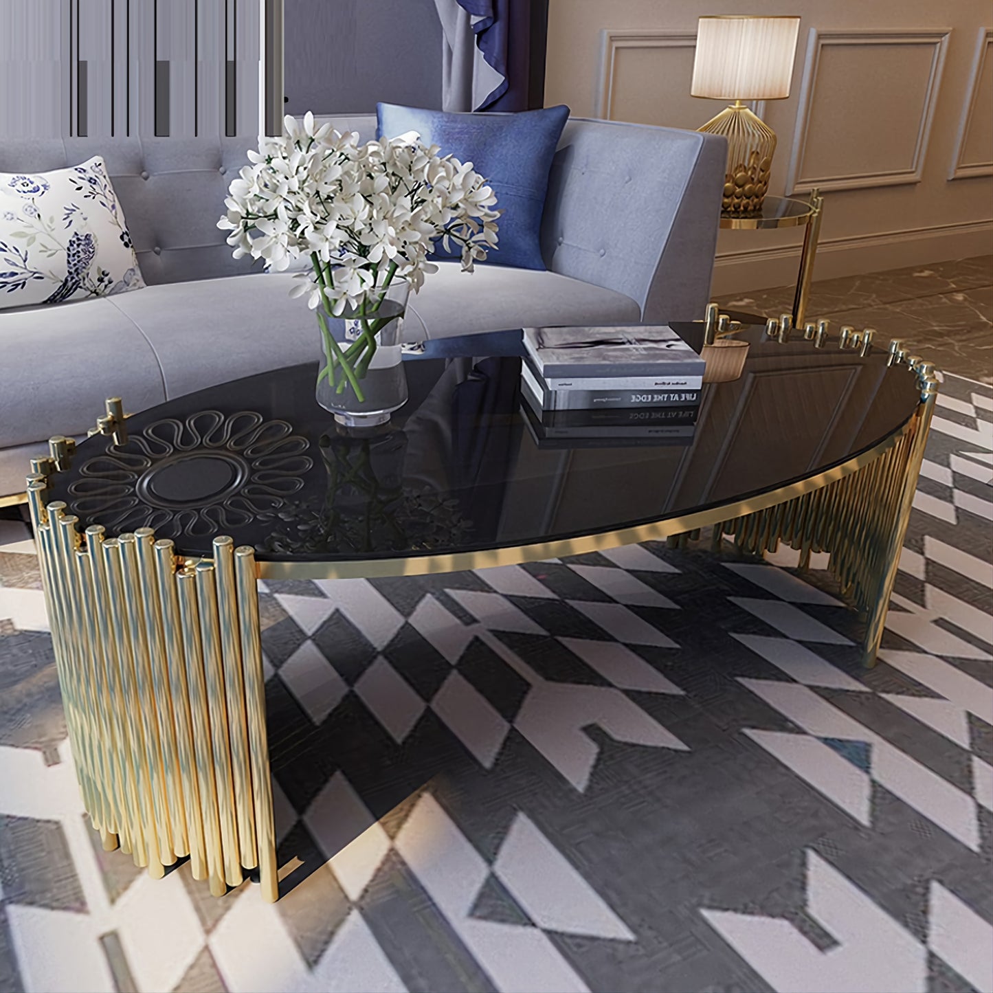 casamilano gold coffee table