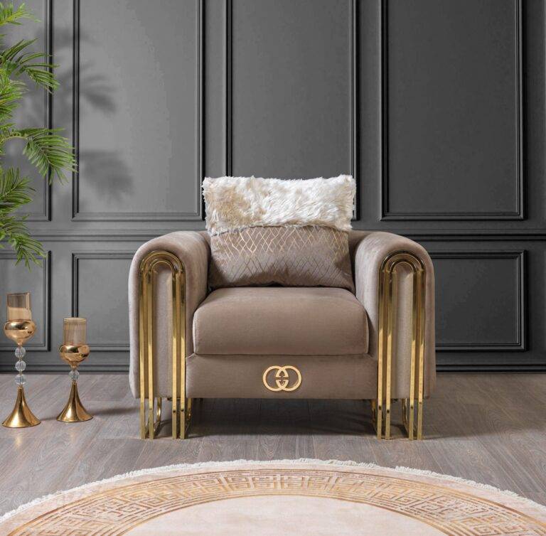 Beige gucci lounge set luxury designer couches 