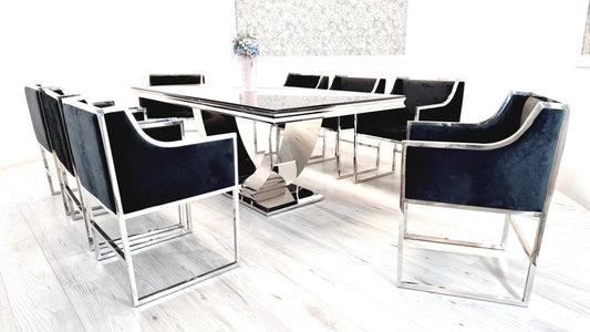 Silver Dining Set 