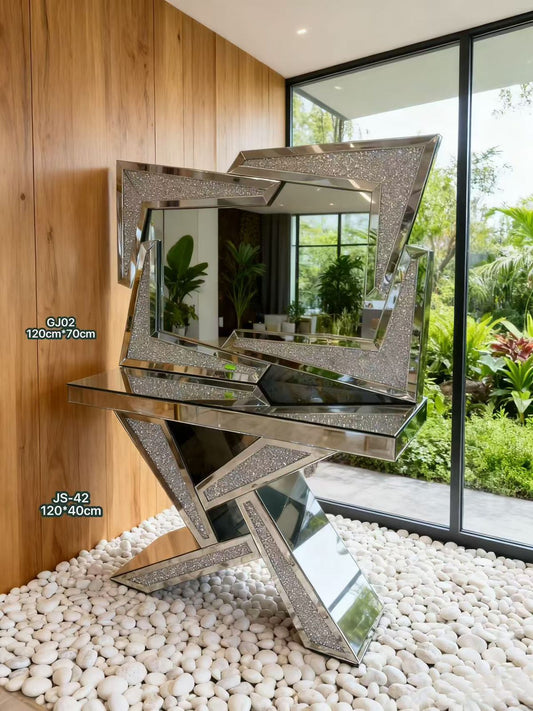 Berkeley console/mirror set