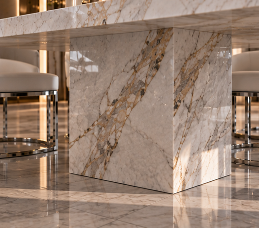 Luxury white marble dining table 10 seater 