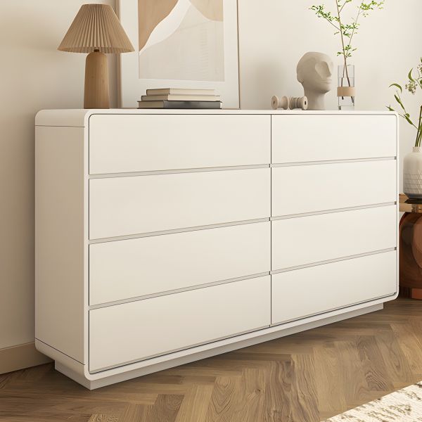 White dresser 8 drawer 