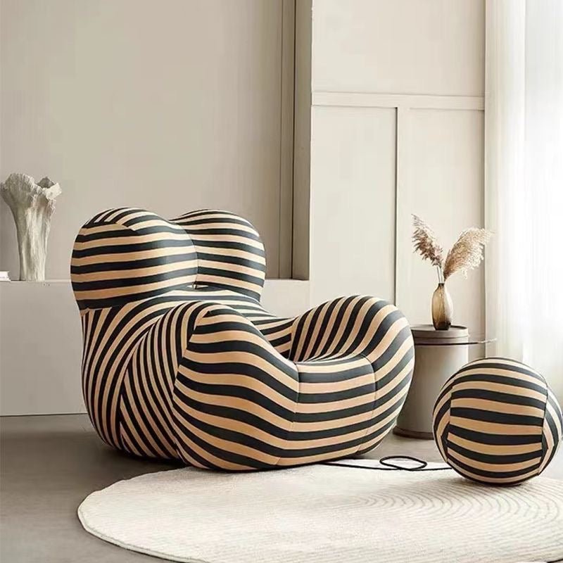 Teddy sofa with ottoman lazy couch 