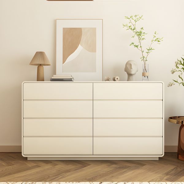 White dresser 8 drawer 