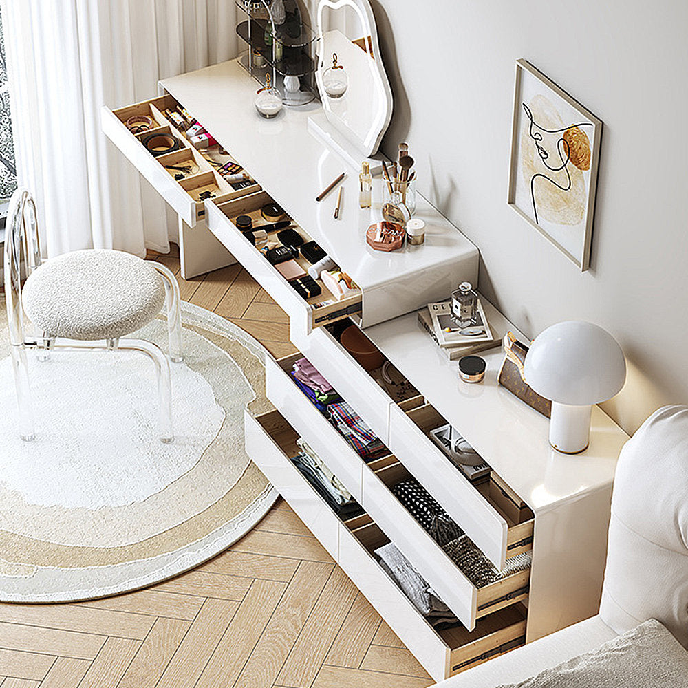 Dulce multi-functional vanity/dresser/desk