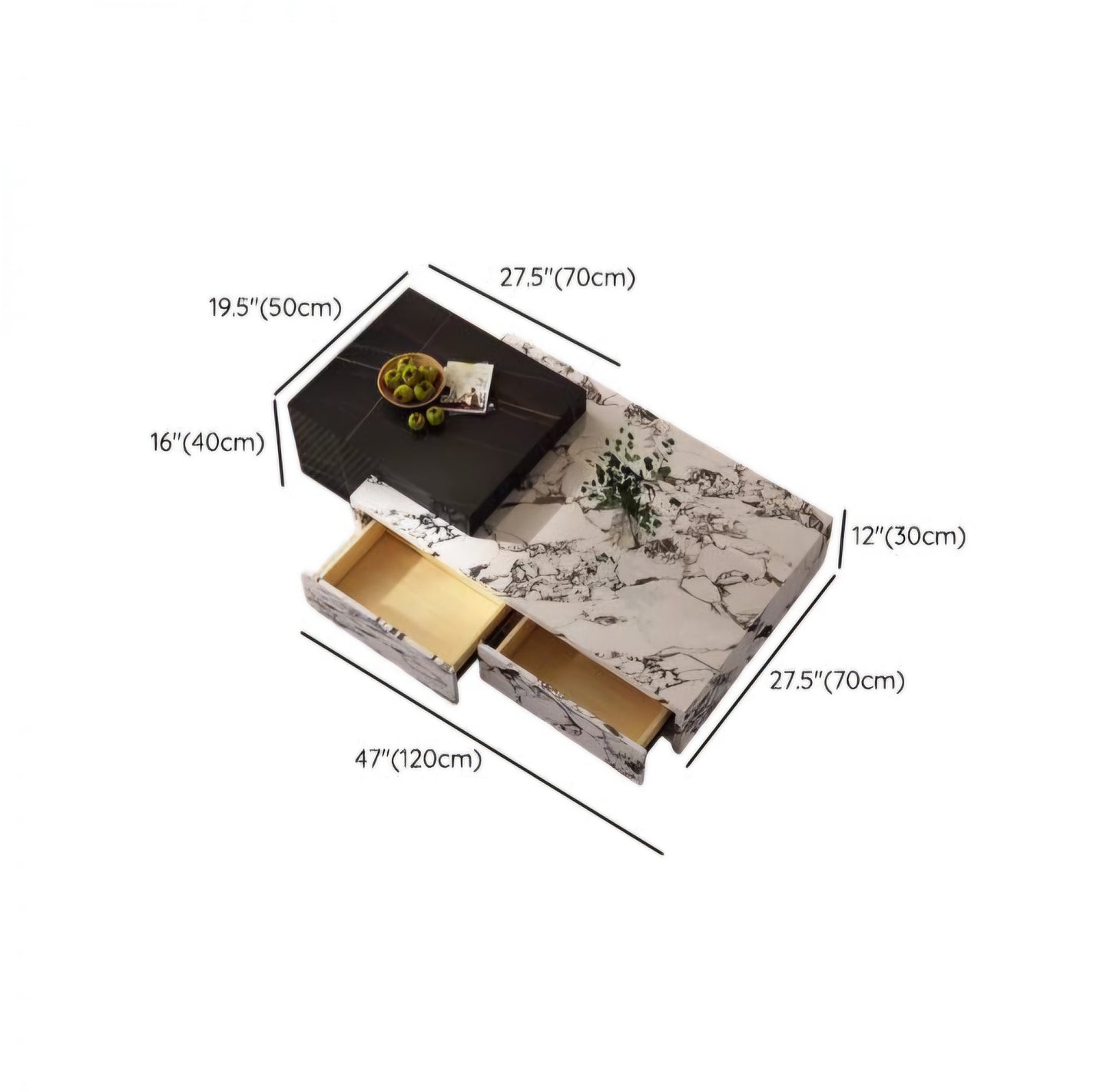 Cassaro luxe coffee table