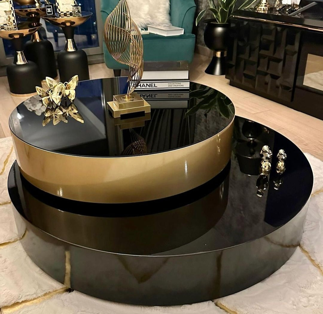 Fernando luxury swivel coffee table