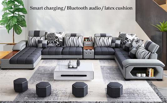 Smart couch Bluetooth speakers USB charging 