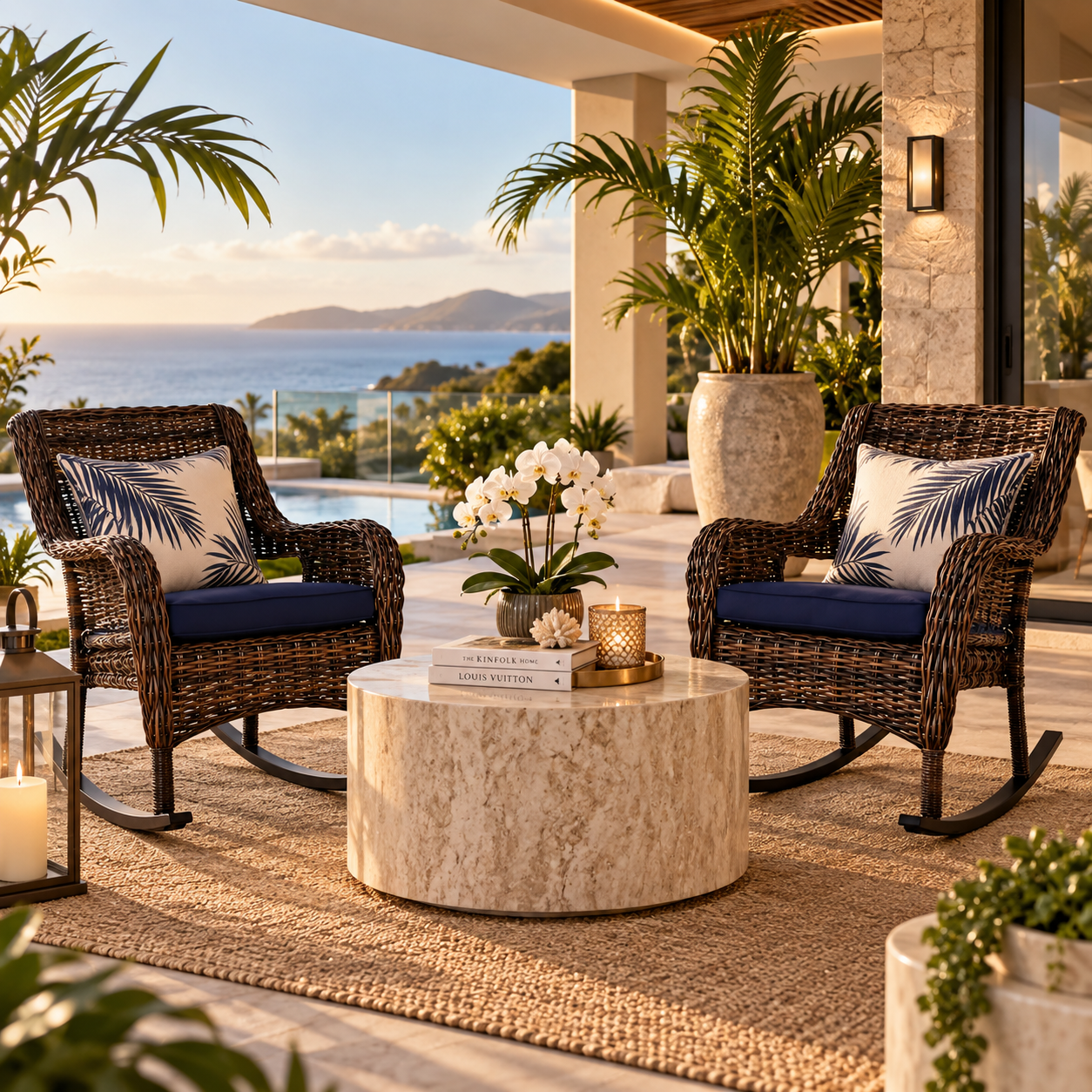 Outdoor rocking chairs