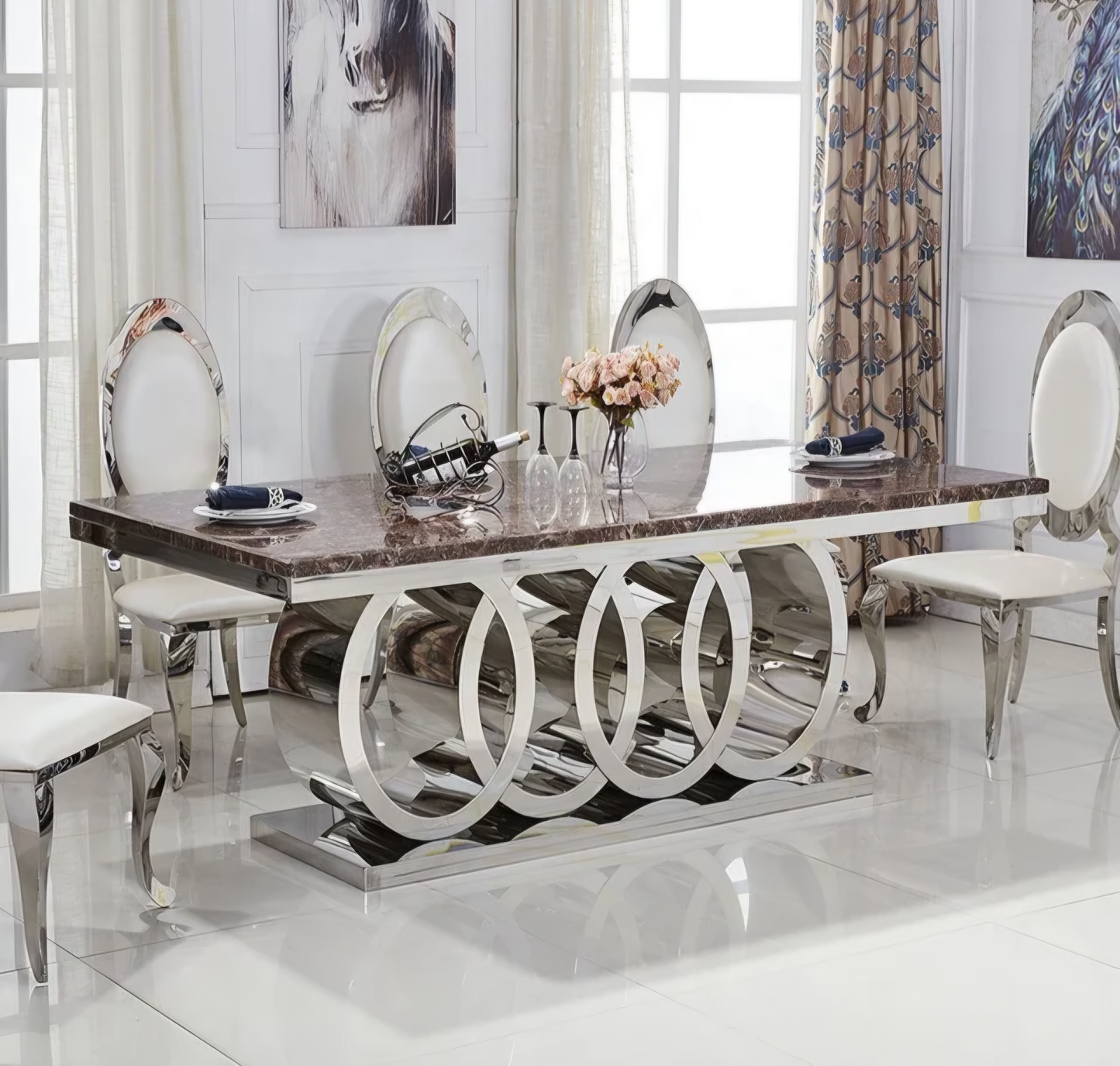 Dolce Vita Luxe 8/10-Seater Dining Set