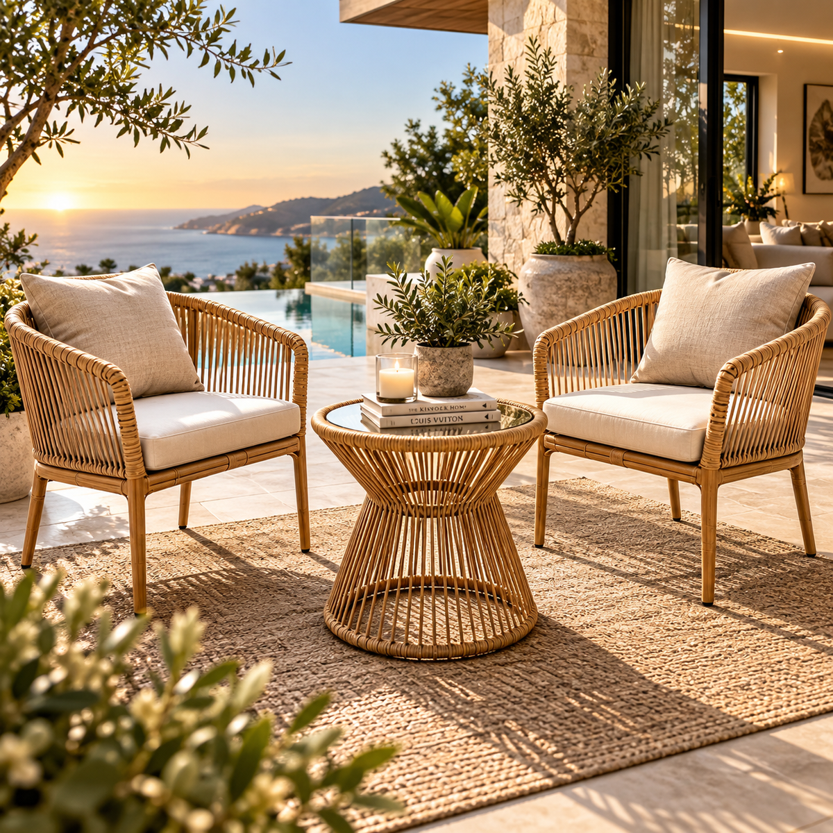 Tulum outdoor set