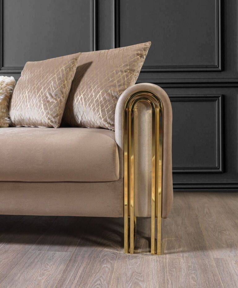 Beige gucci lounge set luxury designer couches 