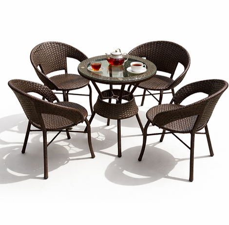 4 seater dining outdoor set
