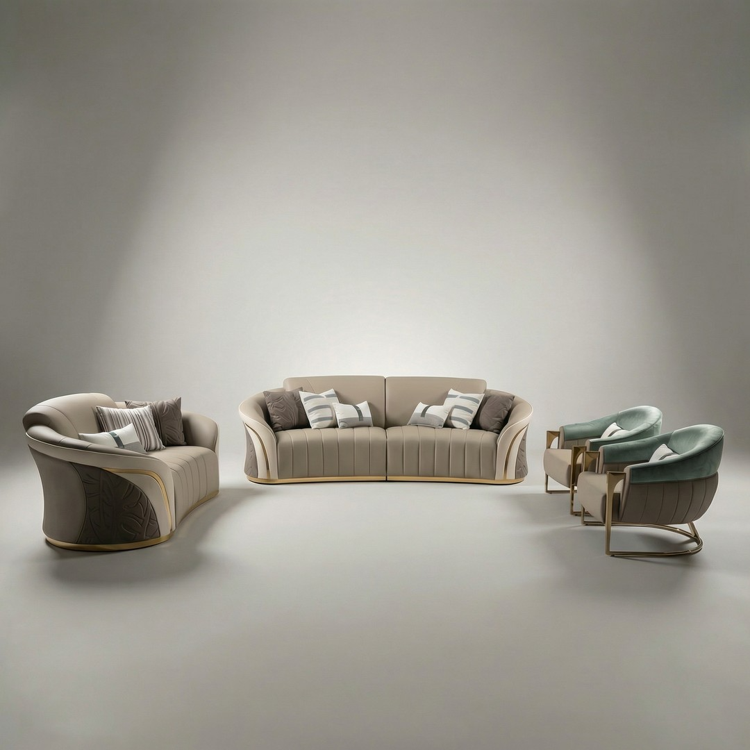Italian luxury sofa couches 