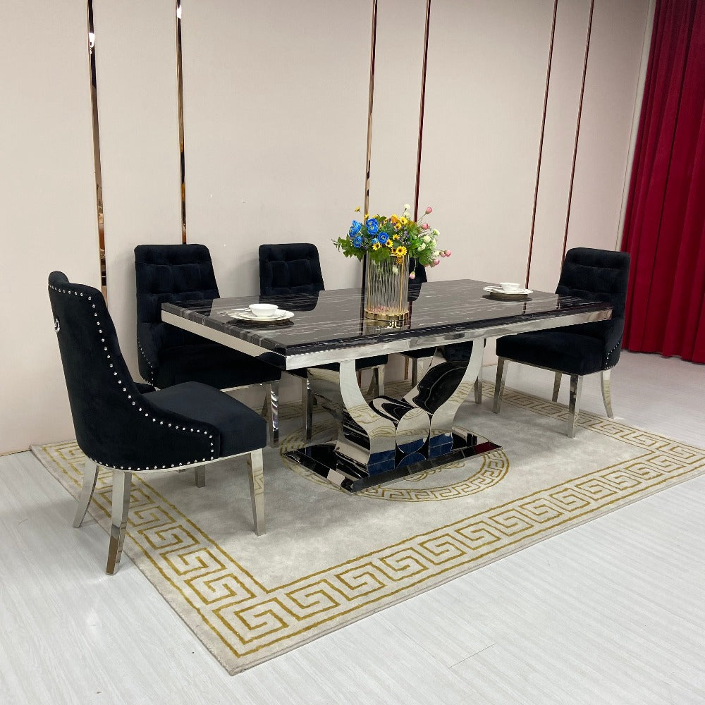 Monaco 6/8 Seater Luxe Dining Table