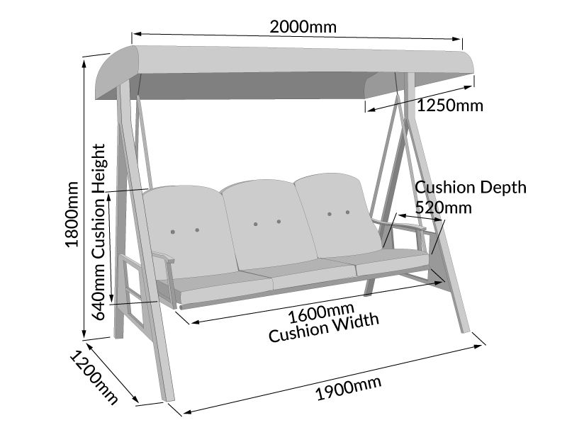 Cyprus Hammock Swing